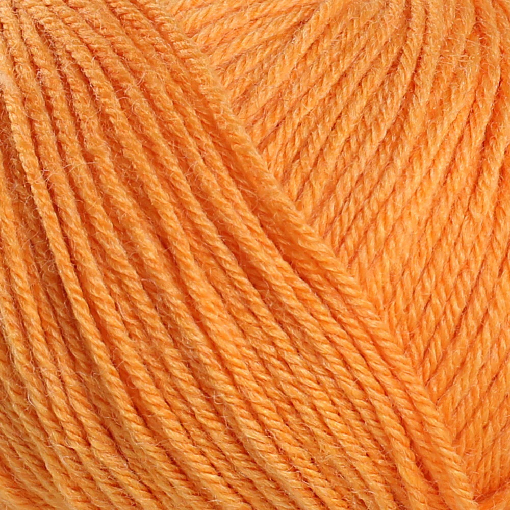 Gazzal Baby Wool Baby Yarn, Orange - 837 - Image 2