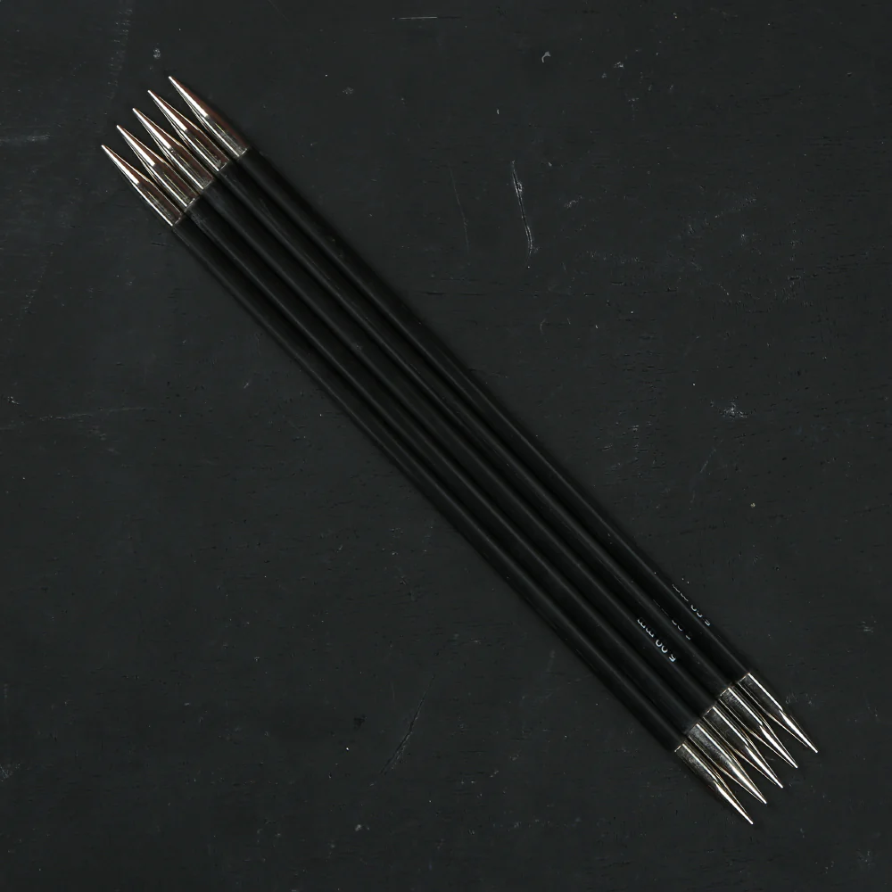 KnitPro Karbonz 5mm 20cm Double Pointed Needle - 41134 - Image 2
