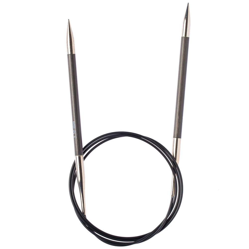 KnitPro Karbonz 6mm 100cm Circular Knitting Needles - 41213 - Image 3