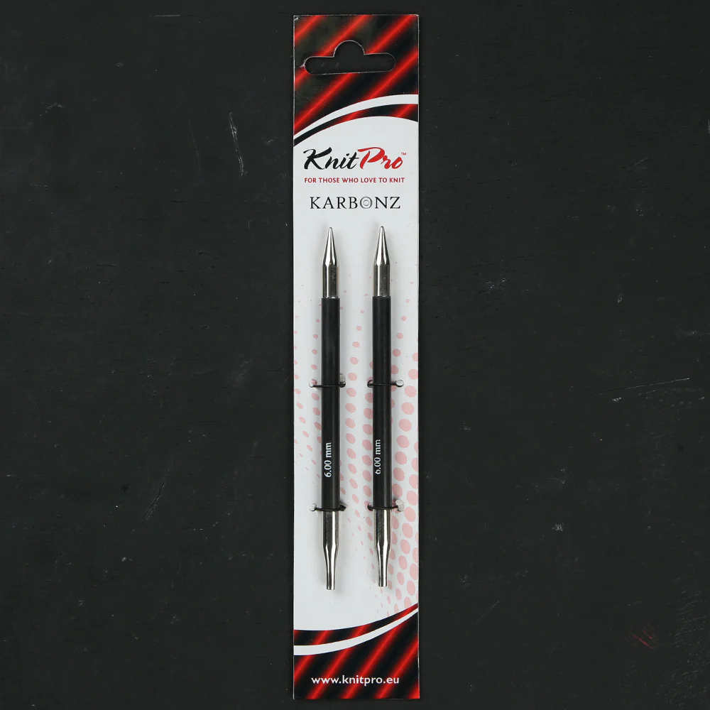 KnitPro Karbonz 6mm Interchangable Circular Needle - 41309