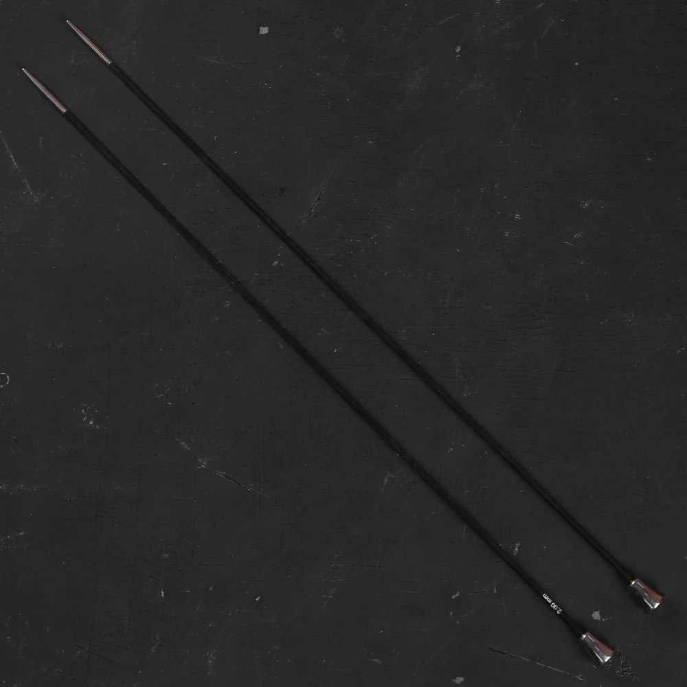 KnitPro Karbonz 2mm 25cm Knitting Needle - 41250 - Image 2