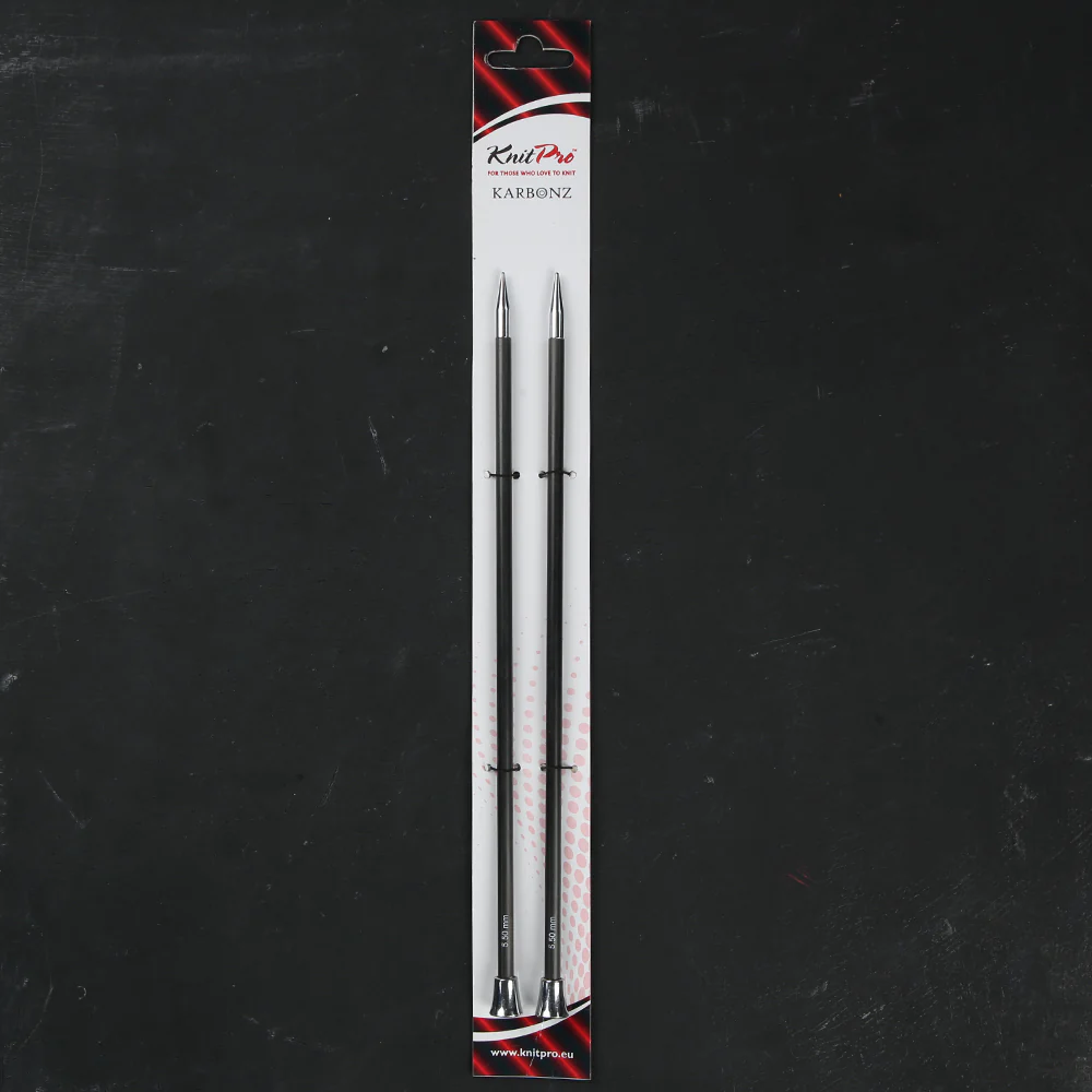 KnitPro Karbonz 5.5mm 25cm Knitting Needle - 41261
