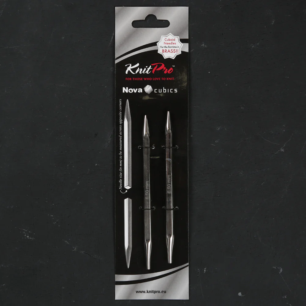 KnitPro Nova Cubics 6.5mm Interchangable Circular Needle Tips - 12326
