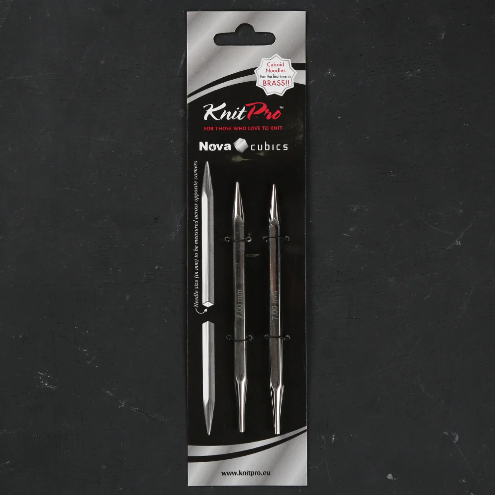 KnitPro Nova Cubics 7mm Interchangable Circular Needle Tips - 12327
