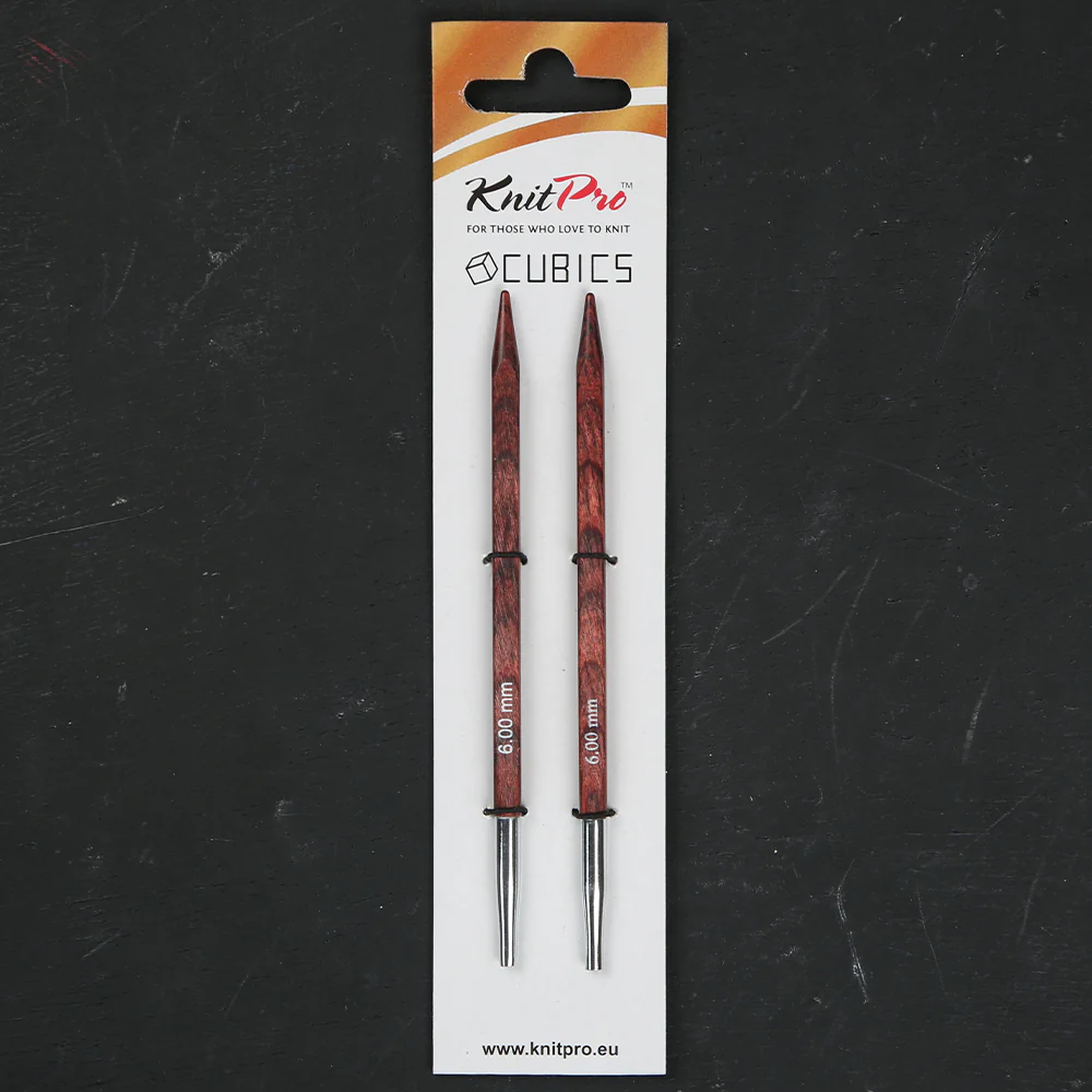 KnitPro Symfonie Cubics 6mm Interchangeable Circular Needle - 25405