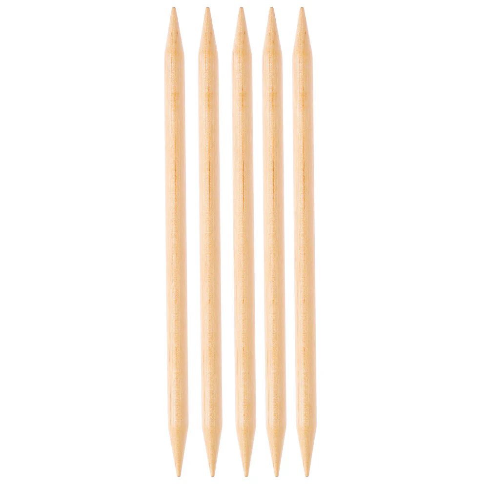 KnitPro Basix Birch 10mm 20cm Double Pointed Needles - 35126 - Image 4