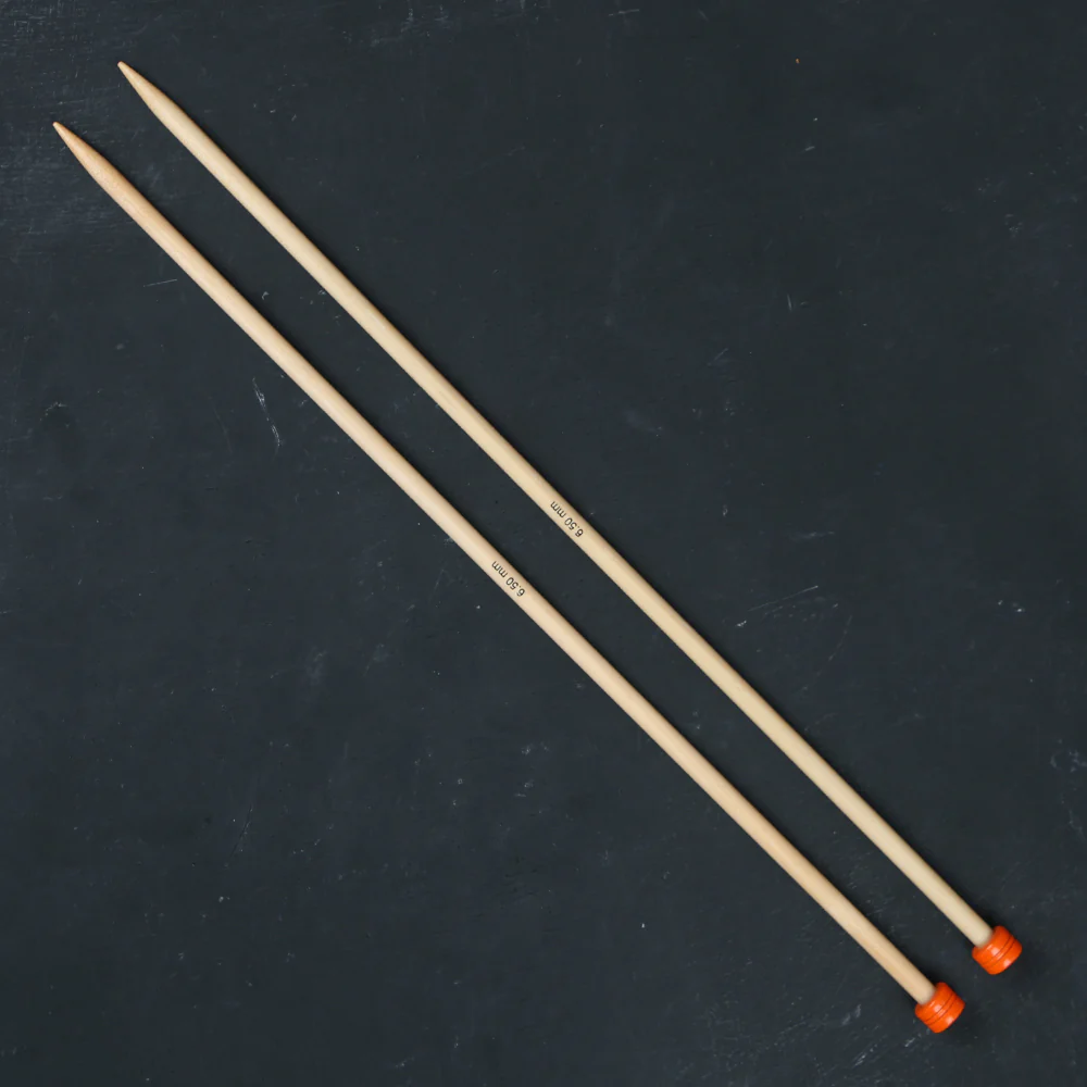 KnitPro Basix Birch 6.5mm 35cm Single Pointed Knitting Needles - 35263 - Image 3