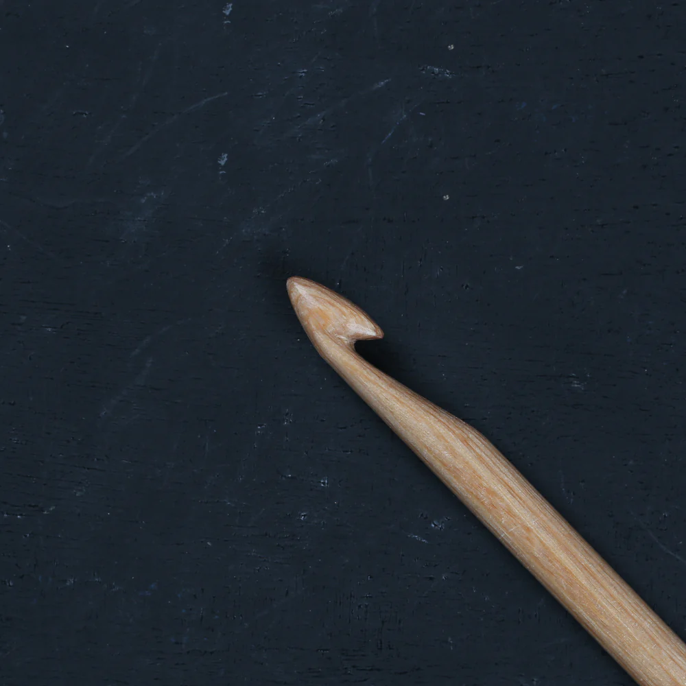 KnitPro Symfonie Natural Wood 10mm Knooking Hook - 23514 - Image 3
