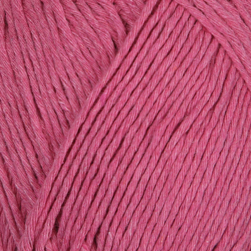 Loren Natural Cotton Yarn, Fuchsia  - R095 - Image 2