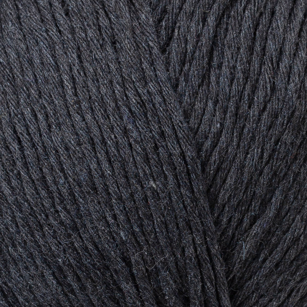 Loren Natural Cotton Yarn, Smoked Grey - R081 - Image 2