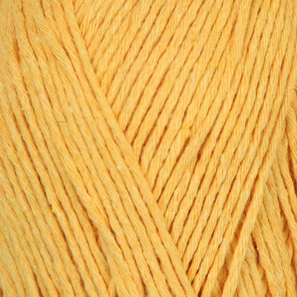Loren Natural Cotton Yarn, Mustard - R002 - Image 2