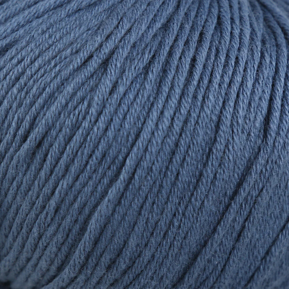 Gazzal Organic Baby Cotton Yarn, Blue - 434 - Image 2