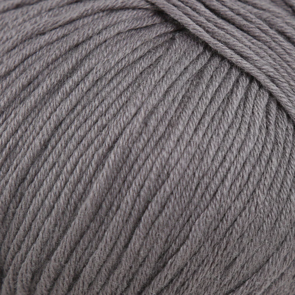 Gazzal Organic Baby Cotton Yarn, Grey - 435 - Image 2