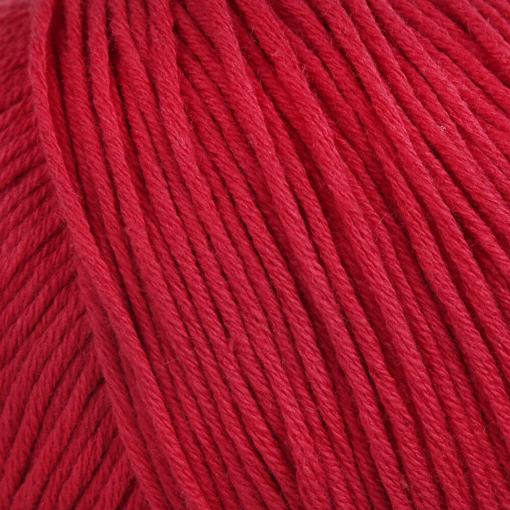 Gazzal Organic Baby Cotton Yarn, Dark Red - 429 - Image 2