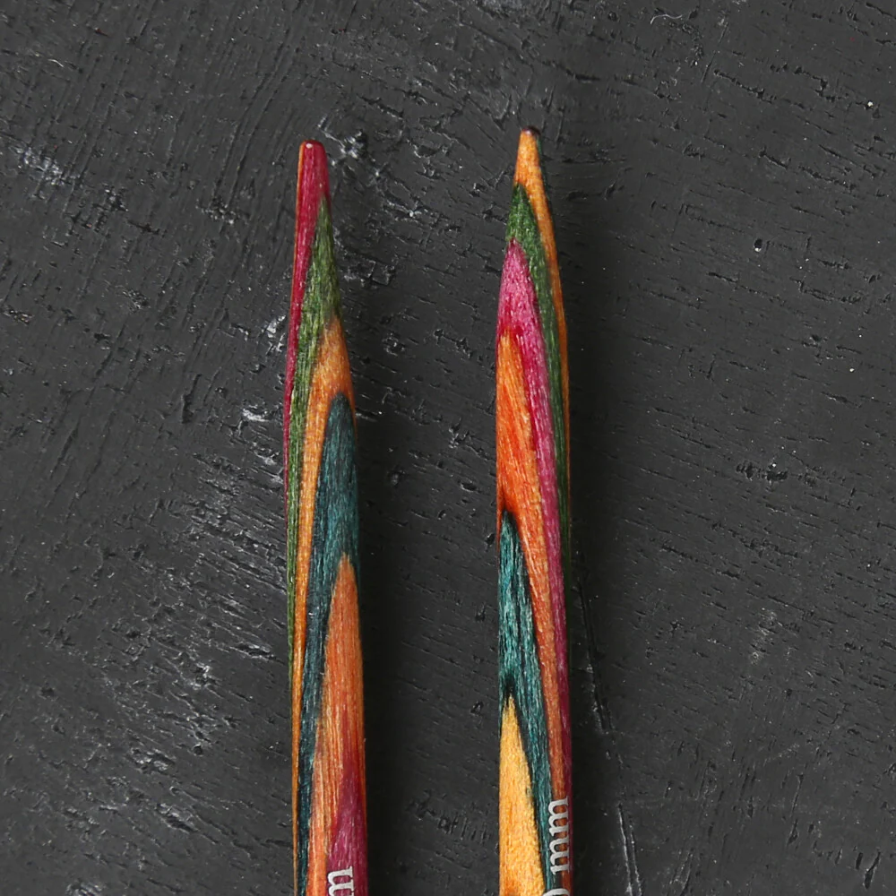 KnitPro Symfonie 4 mm 40 cm Wooden Circular Needles - 20309 - Image 3