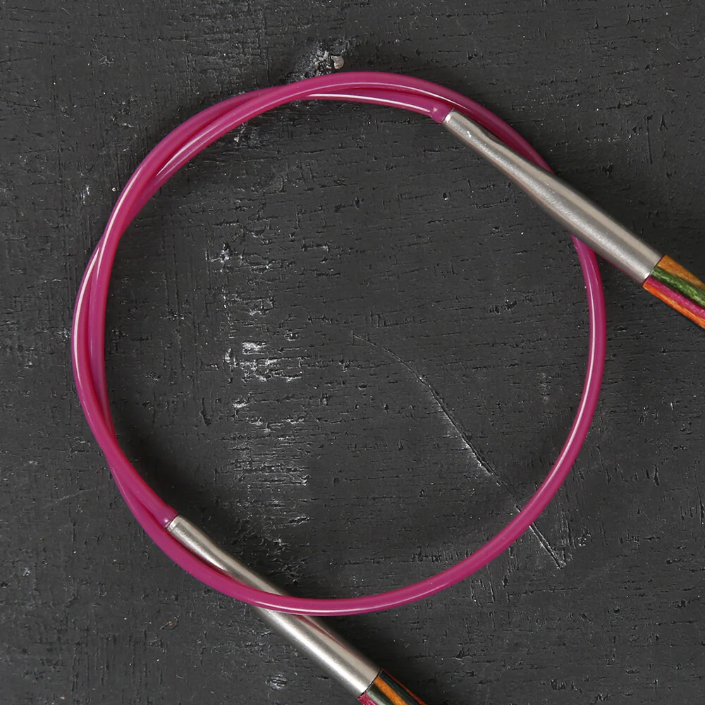 KnitPro Symfonie 4 mm 40 cm Wooden Circular Needles - 20309 - Image 4