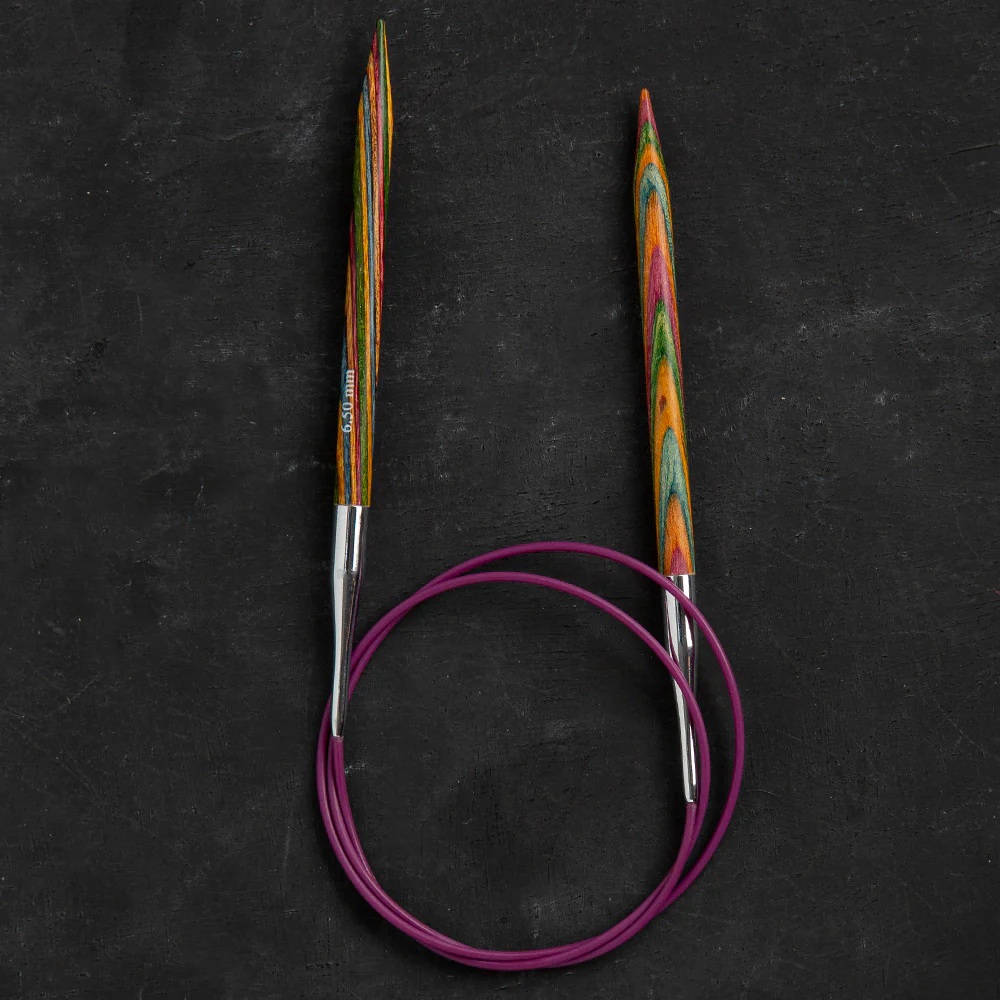 KnitPro Symfonie 6.5 Mm 80 Cm Wooden Circular Needles - 21342 - Image 2