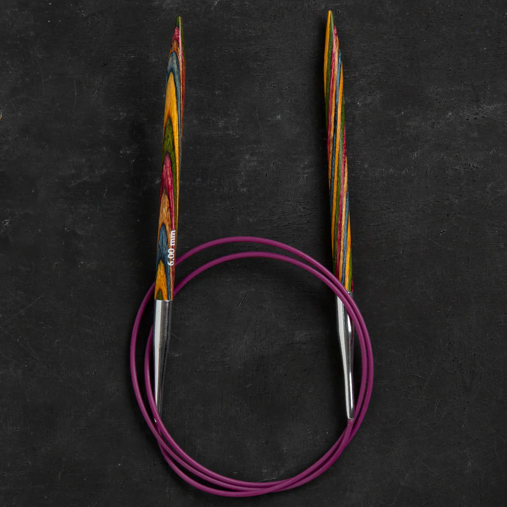 KnitPro Symfonie 6 Mm 80 Cm Wooden Circular Needles - 21341 - Image 2