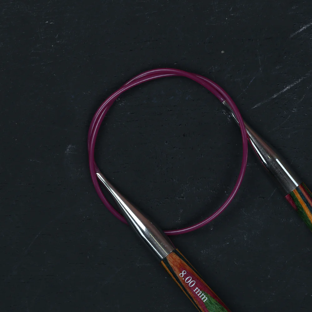 KnitPro Symfonie 8 Mm 40 Cm Wooden Circular Needles - 20315 - Image 3