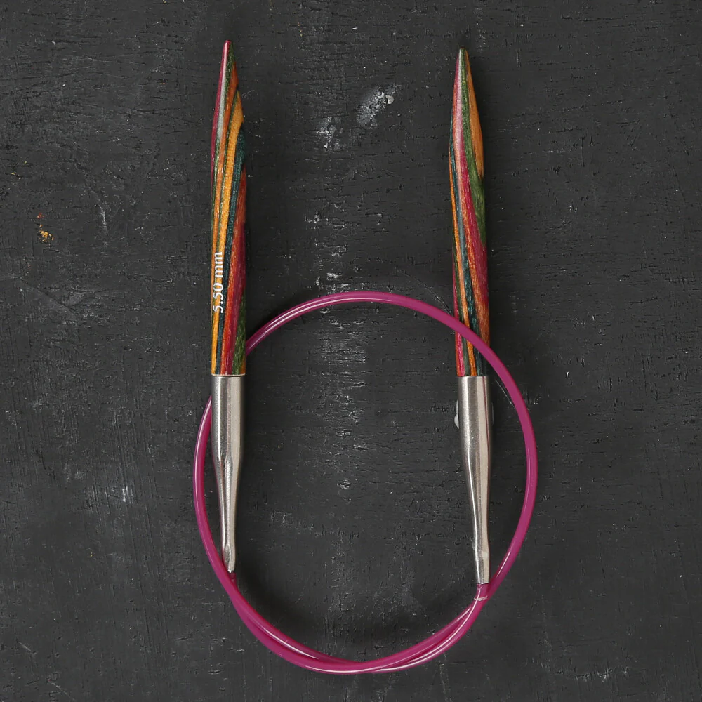 KnitPro Symfonie 5.5 Mm 40 Cm Wooden Circular Needles - 20312 - Image 2