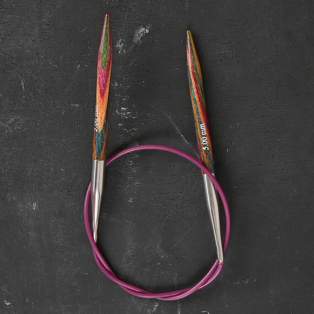 KnitPro Symfonie 5 Mm 40 Cm Wooden Circular Needles - 20311 - Image 2