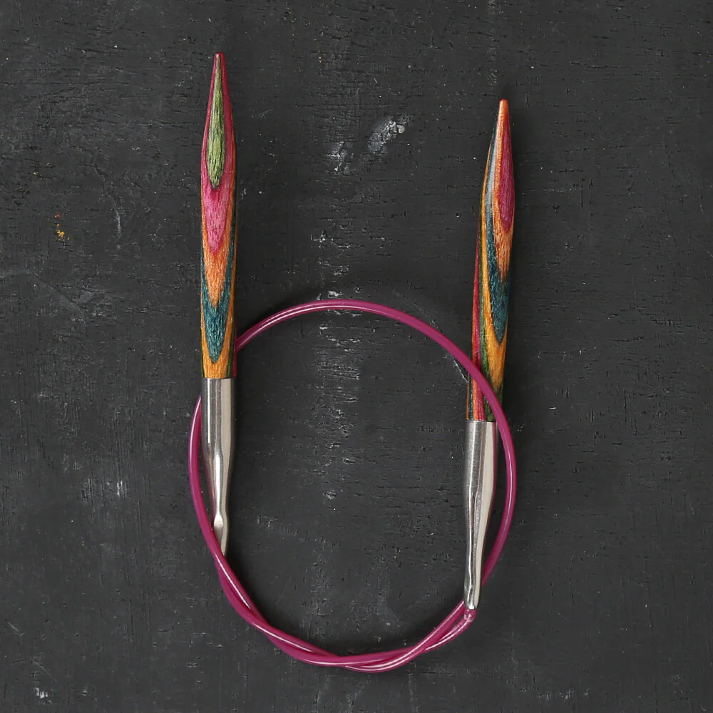 KnitPro Symfonie 6 Mm 40 Cm Wooden Circular Needles - 20313 - Image 2