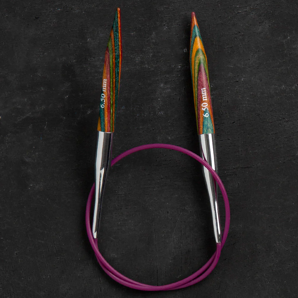 KnitPro Symfonie 6.5 Mm 40 Cm Wooden Circular Needles - 20314 - Image 2