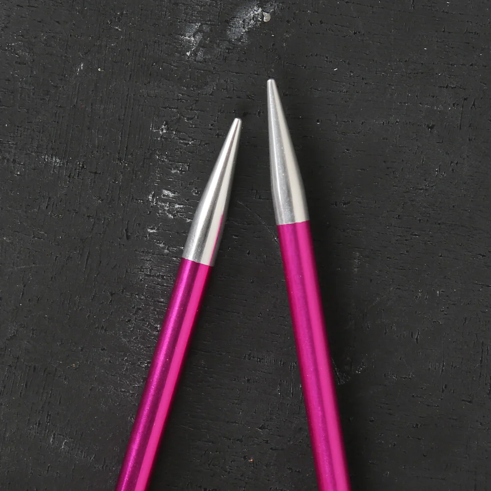 KnitPro Zing 5 Mm 60 Cm Metal Circular Needles, - 47101 - Image 4