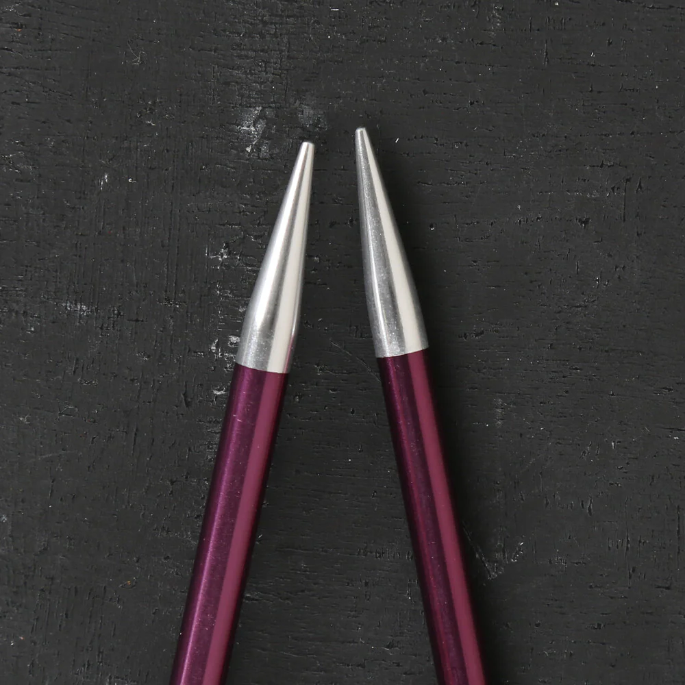 KnitPro Zing 6 Mm 60 Cm Metal Circular Needles, - 47103 - Image 3