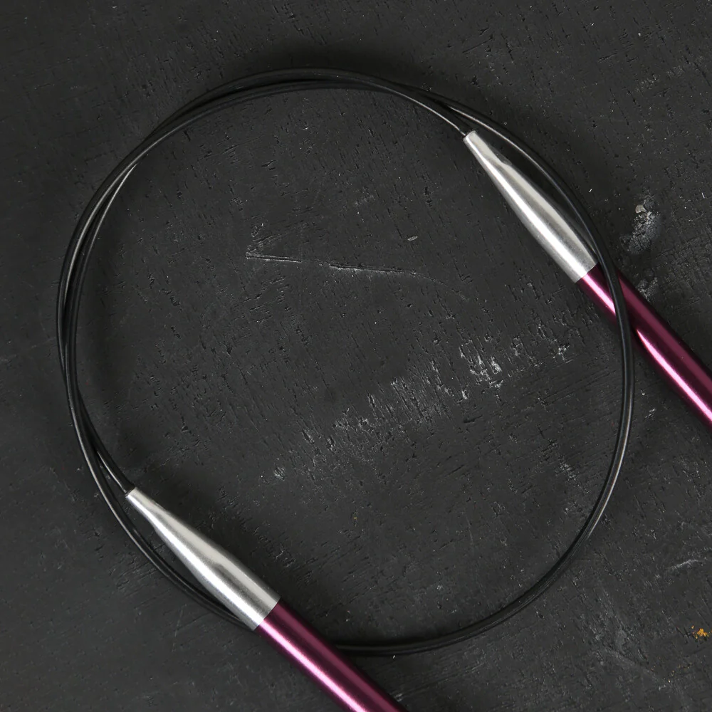 KnitPro Zing 6 Mm 60 Cm Metal Circular Needles, - 47103 - Image 4