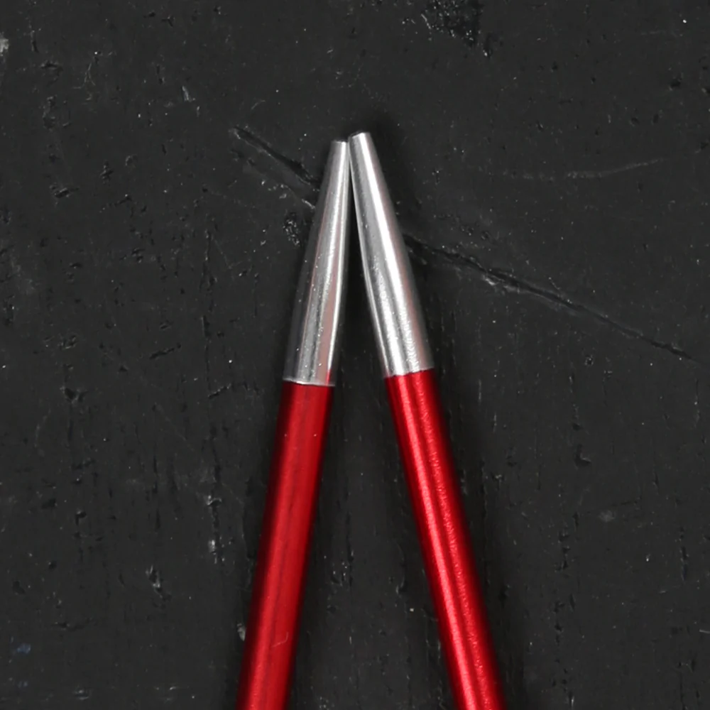 KnitPro Zing 2.5 Mm 100 Cm Metal Circular Needles, Garnet - 47153 - Image 3
