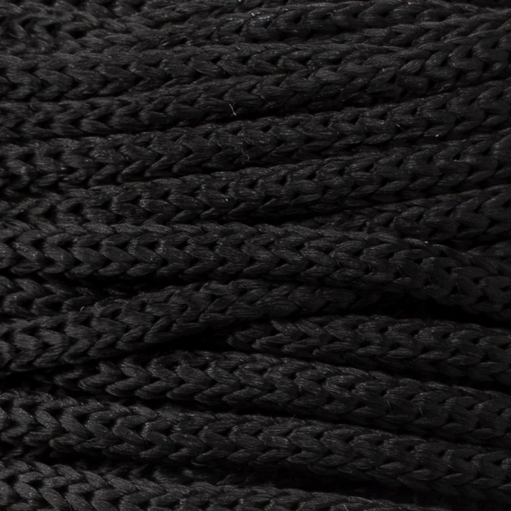 Loren XL Makrome Cord, Black - R004 - Image 2