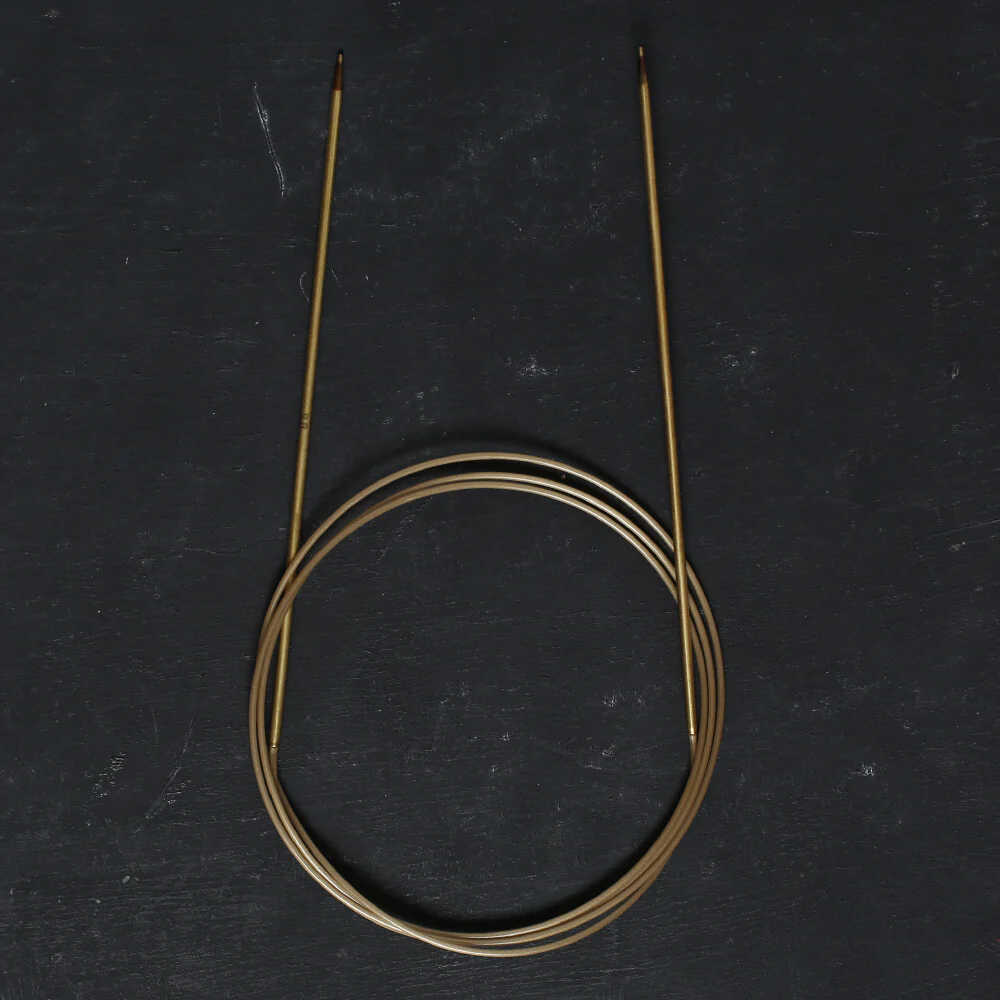 Addi 2 mm 120 cm Plated Bass Tips Lace Circular Needles - 755-7 - Image 2