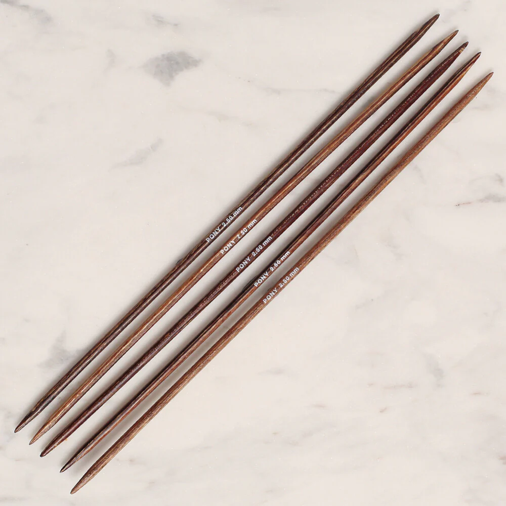 Pony Perfect 2.50mm Double Pointed Needle - 42523 - Image 2