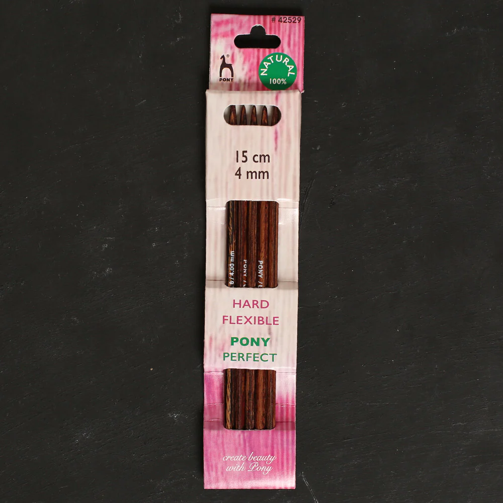 Pony Perfect 4.00mm Double Pointed Needle - 42529