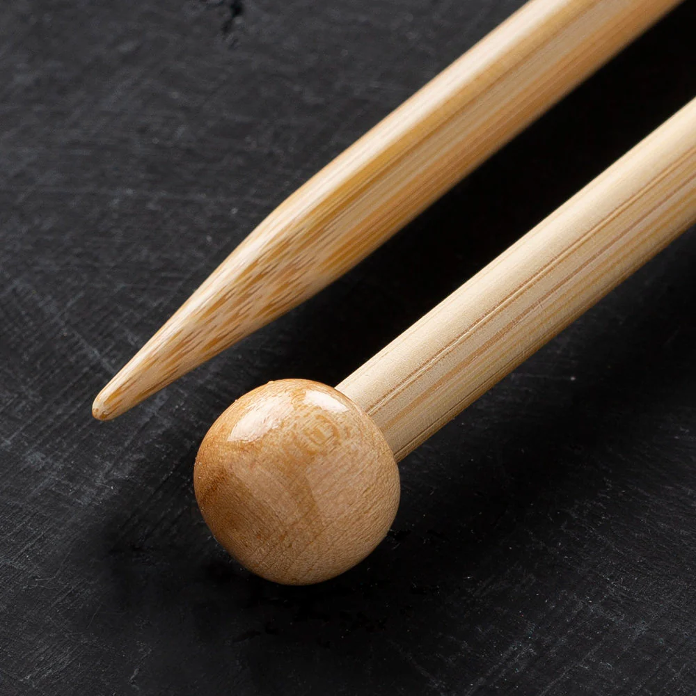 Kartopu Bamboo 33 cm 6 mm Bamboo Knitting Needles - Image 3