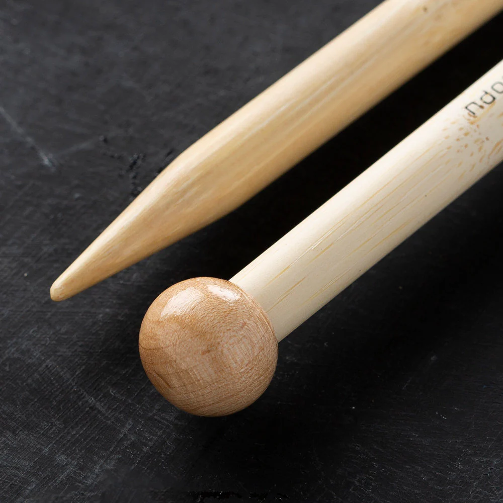 Kartopu Bamboo 33 cm 9 mm Bamboo Knitting Needles - Image 3