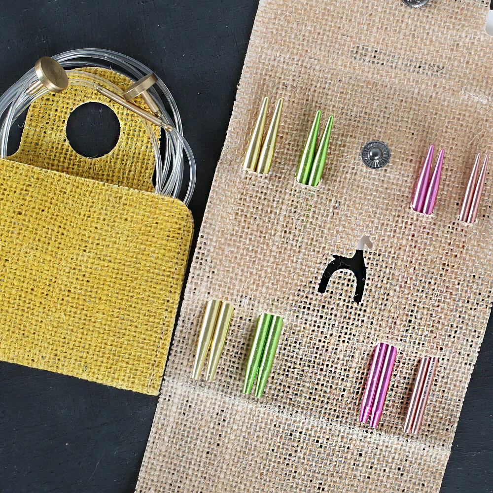 Pony Colour 4 Pairs Assorted Sizes Circular Interchangeable Knitting Needles - 61064/01 - Image 2