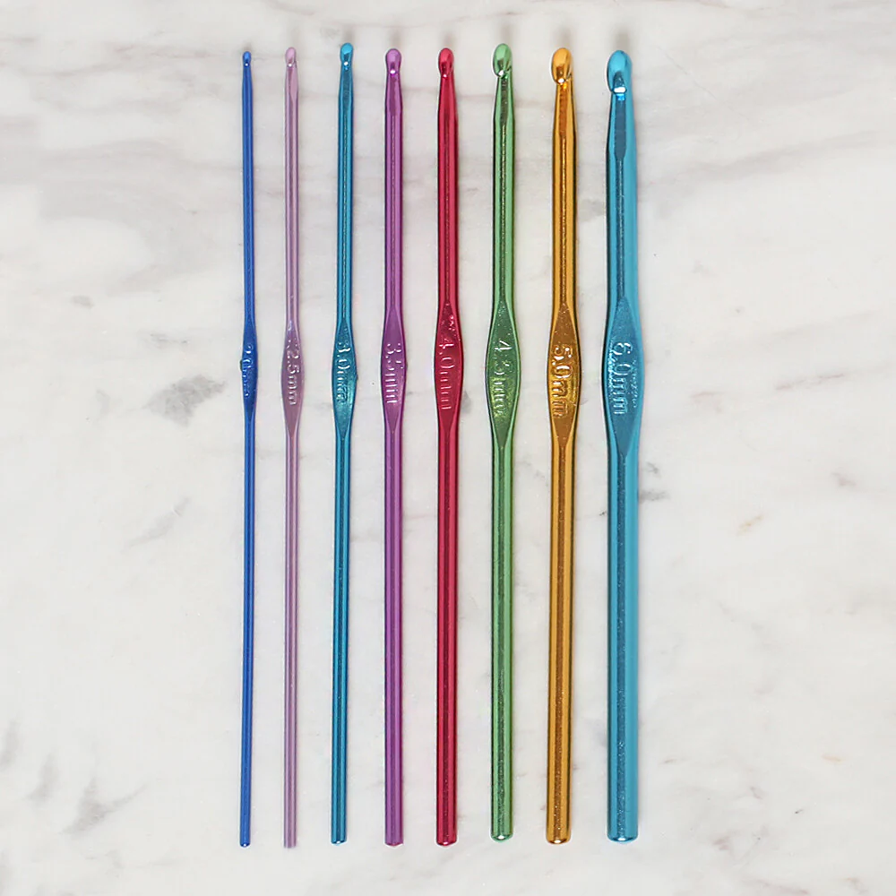 Loren Crochet Hook and Knitting Accessories Set with Case - Image 5