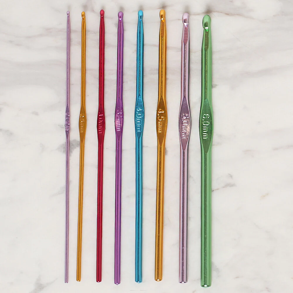 Loren Crochet Hook and Knitting Accessories Set with Case - Image 5
