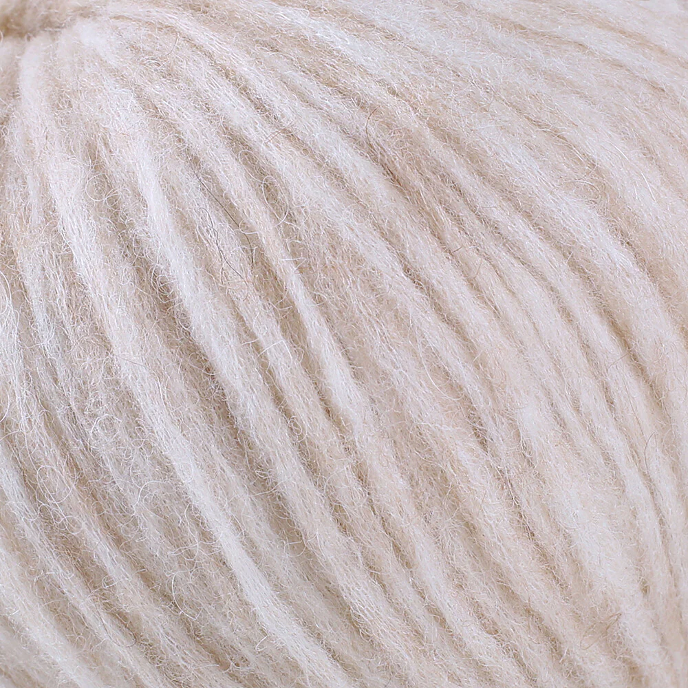 Gazzal Alpaca Air Knitting Yarn , Bone - C:71 - Image 2