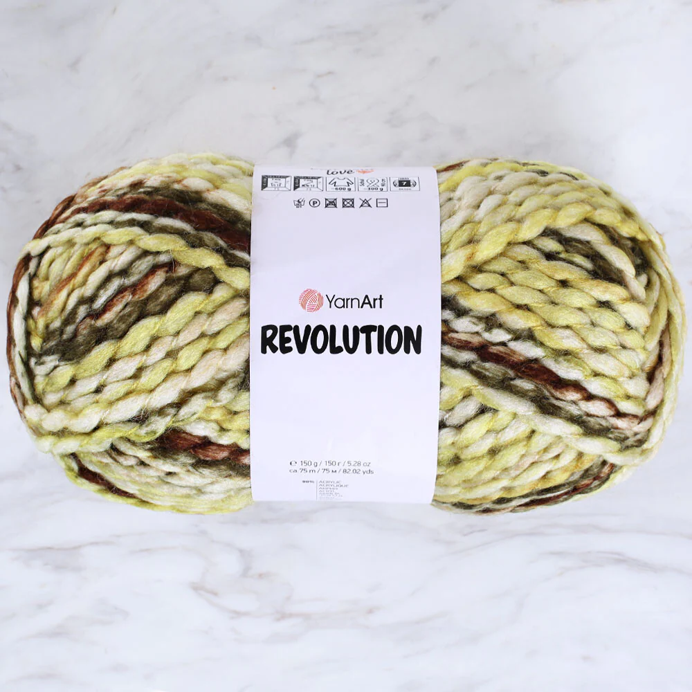 Yarnart Revolution Knitting Yarn - Variegated- 1611