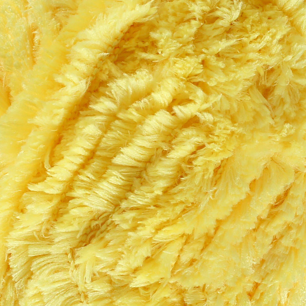 YarnArt Fable Fur Yarn- Yellow - 984 - Image 2