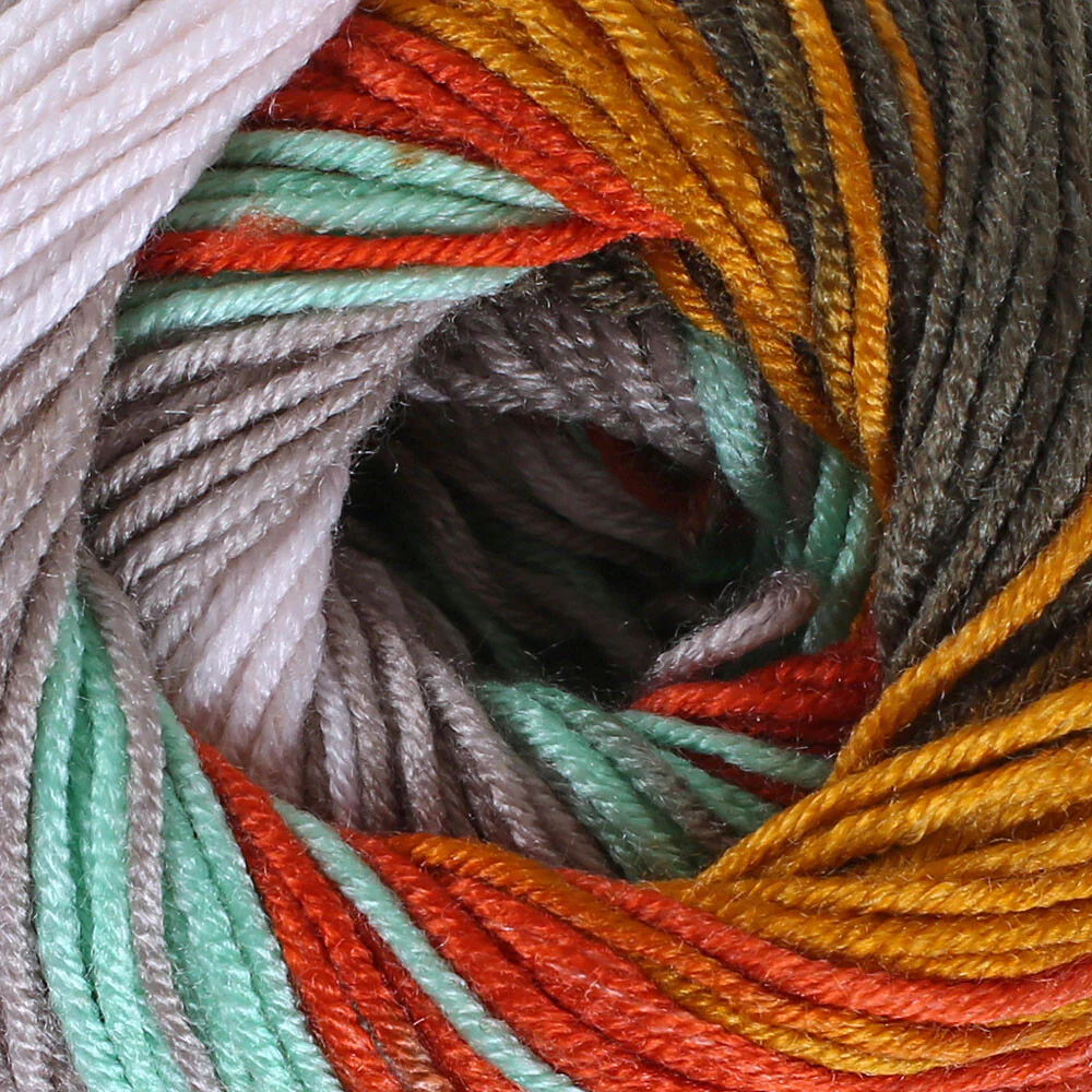 YarnArt Adore Dream Anti-Pilling Yarn, Variegated - 1069 - Image 3