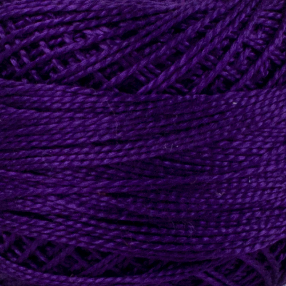 Madame Tricote Paris Koton Perle No: 8 Embroidery Thread, Aubergine - 4953 - Image 3