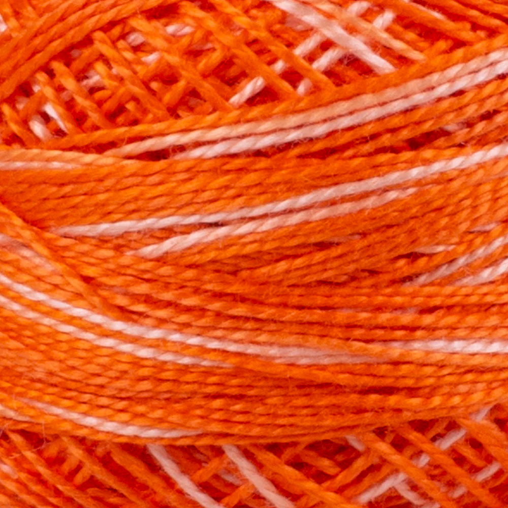 Madame Tricote Paris Koton Perle No: 8 Embroidery Thread, Variegated- 4950 - Image 3