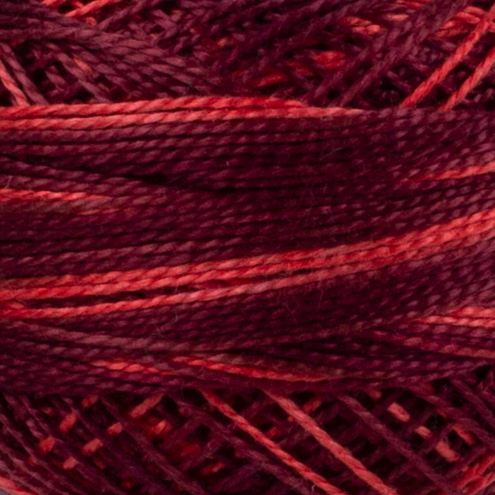 Madame Tricote Paris Koton Perle No: 8 Embroidery Thread, Variegated- 4951 - Image 3