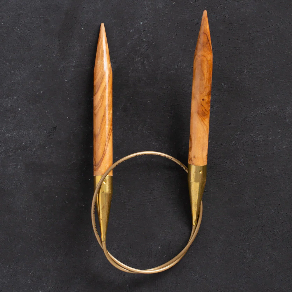 Addi Olive Wood 12mm 60cm Circular Knitting Needles - 575-7 - Image 2