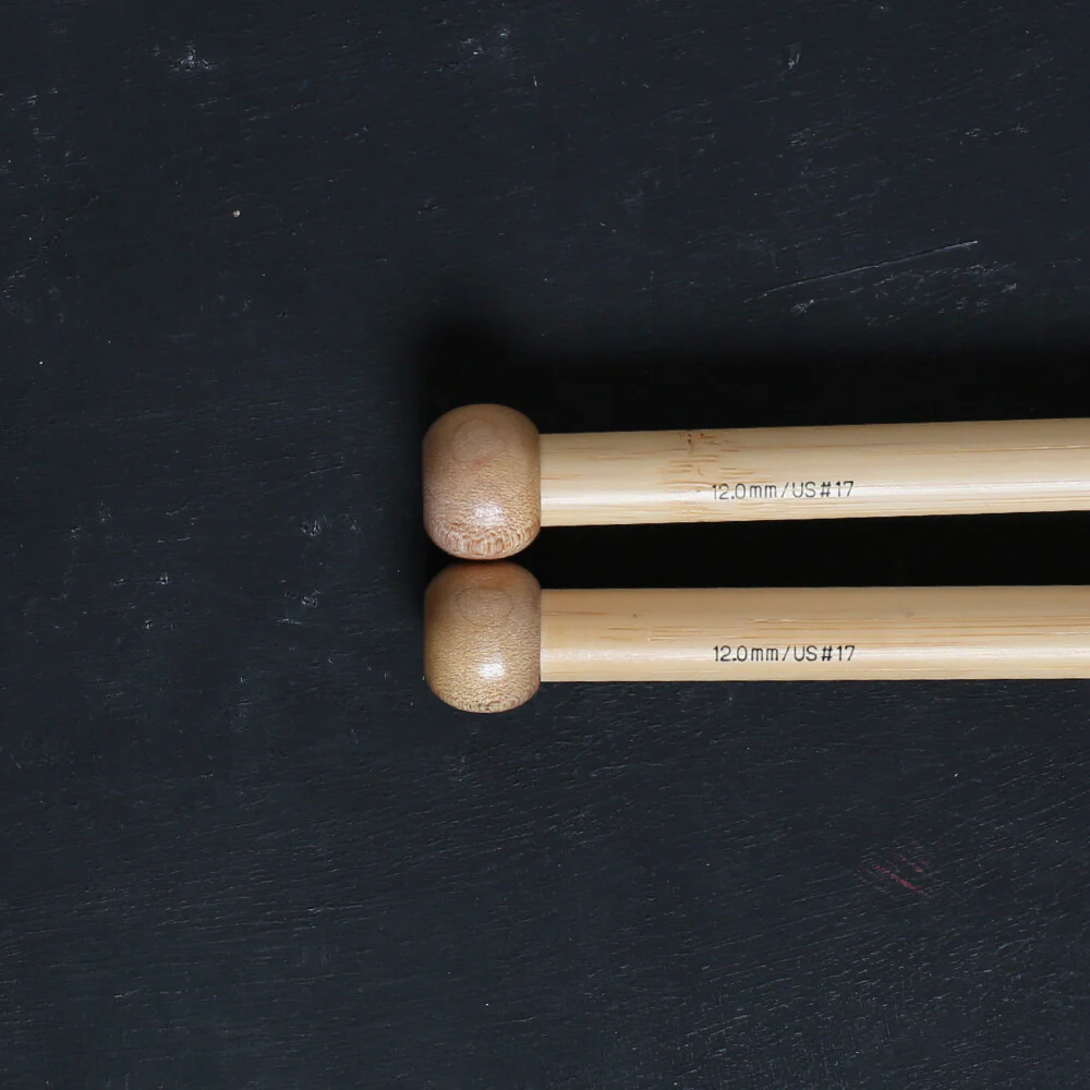 Addi 12mm 35 cm Bamboo Jacket Knitting Needles - 500-7 - Image 3