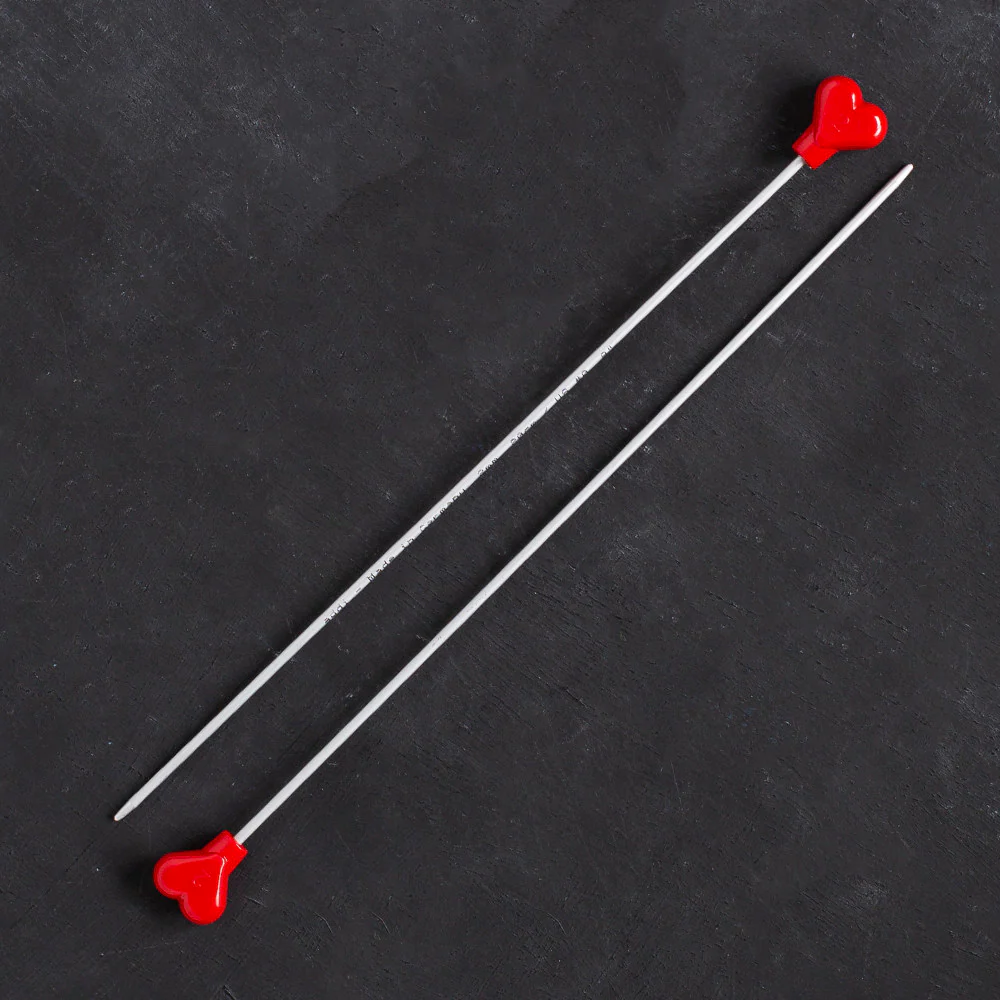 Addi 2 mm 20 cm Jacket Knitting Needles, Aluminium - 200-7/20/2 - Image 2